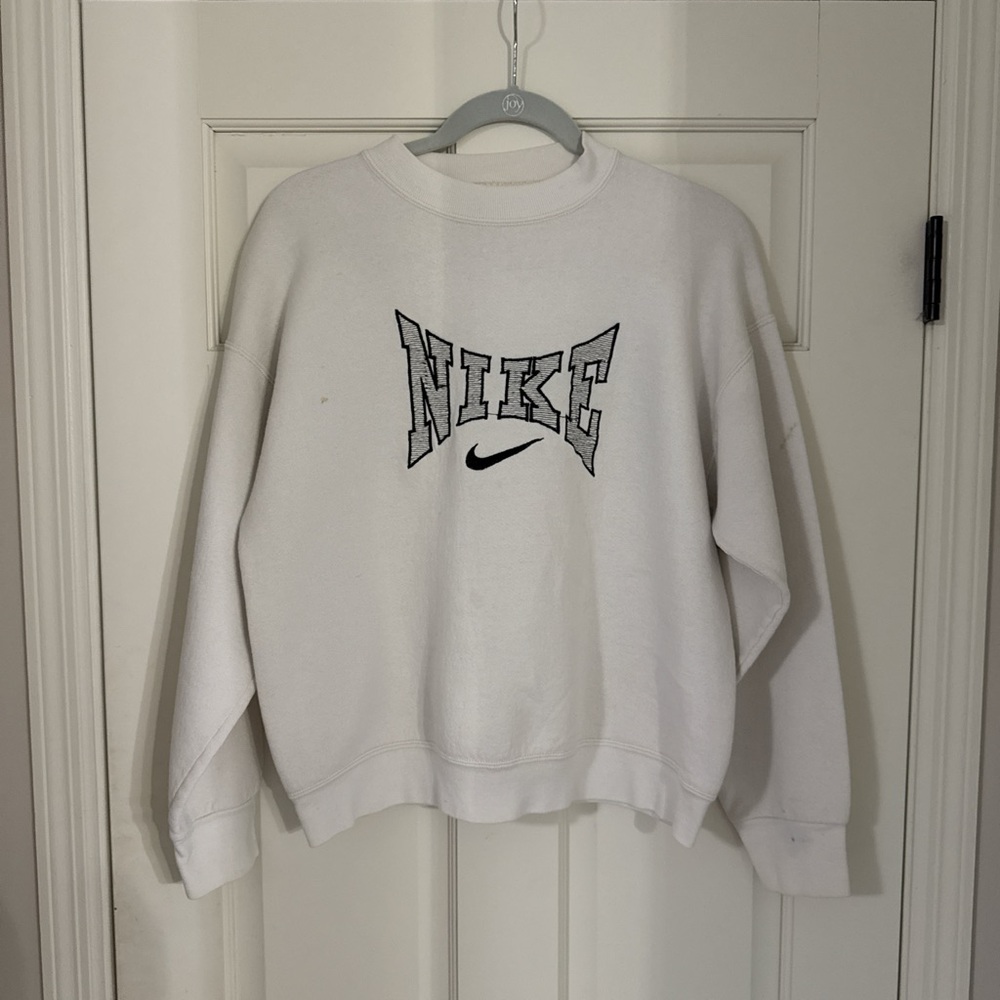 Nike Men's White Sweater